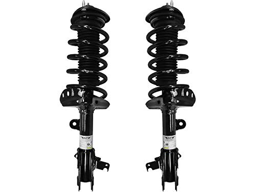 2005-2007 Honda Odyssey Front Strut and Coil Spring Assembly - Pair of 2 - Durable Suspension Replacement Parts for Smooth Ride - Perfect for City Driving, Highway Commuting & Family Road Trips