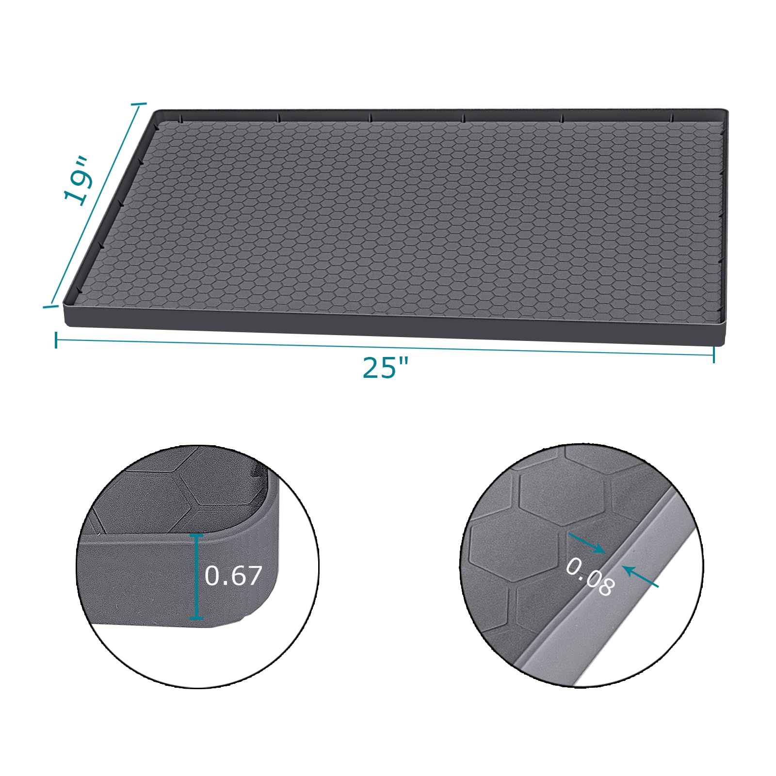Premium Silicone Under Sink Mat 25