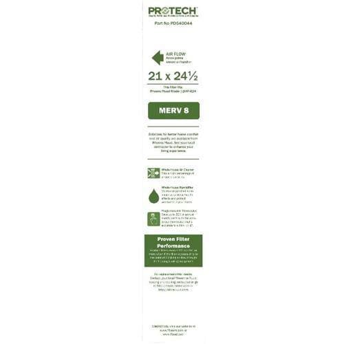 PROTECH PD540044 21x24.5x5 Inch MERV 8 Air Filter Replacement - 1 Pack - Perfect for HVAC Systems, Furnaces, and Air Purifiers