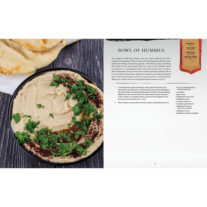 Guild Wars 2: Feasts of Tyria - Official Cookbook with 50+ In-Game Recipes | Perfect for Gamers & Fantasy Food Lovers | Great for Game Nights, Cosplay Events & Themed Parties