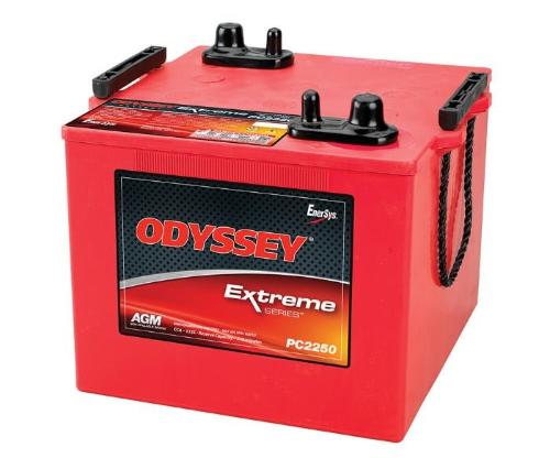 Odyssey Group Size 6T PC2250 12V 1225CCA Marine Battery - High Performance Deep Cycle Battery for Boats, Yachts & Marine Applications