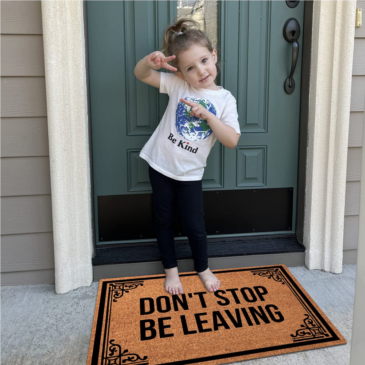 Non-Slip Welcome Mat for Front Door - 31.5