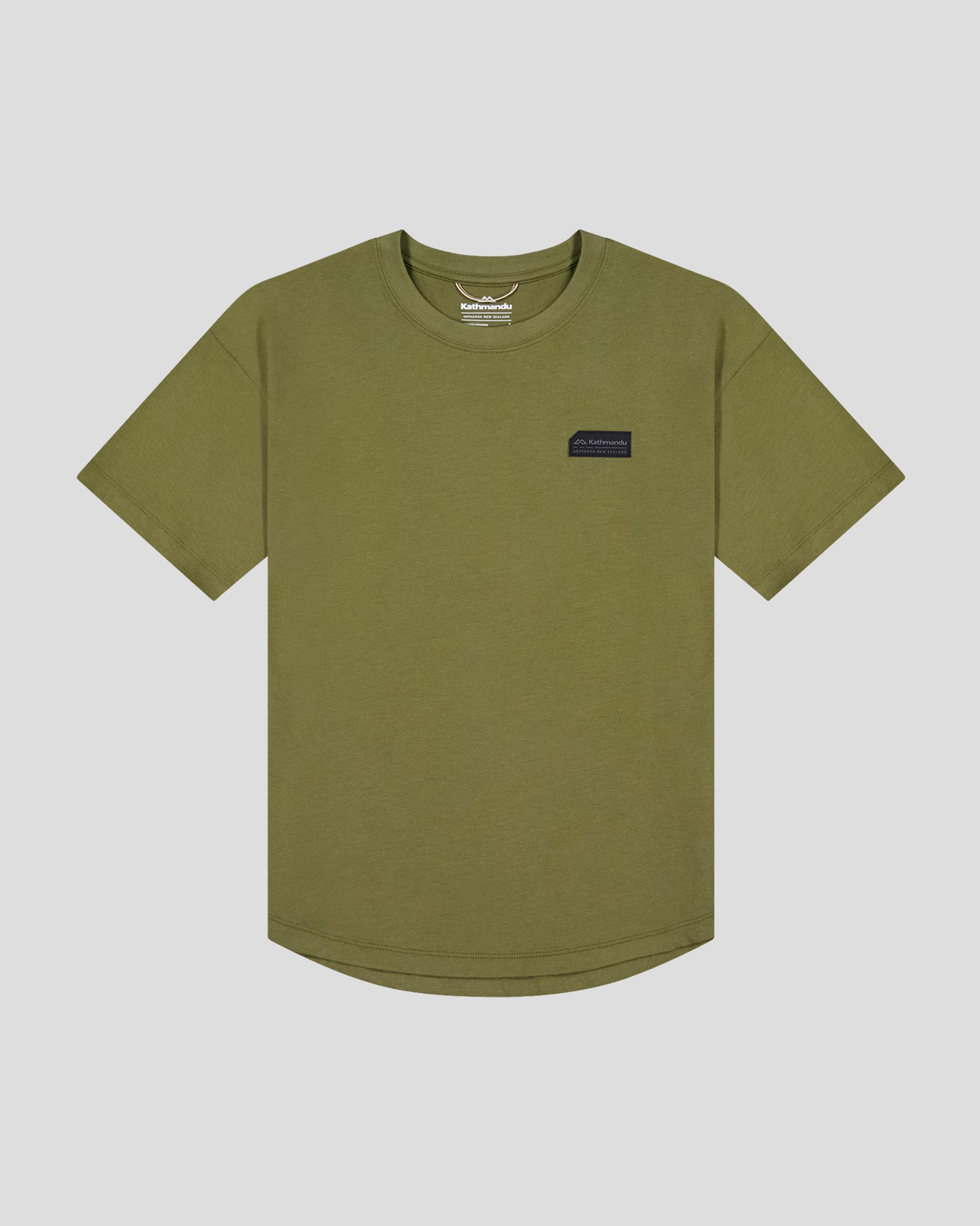 Women's Logo Organic Cotton T-Shirt - Dark Fern | Eco-Friendly Casual Wear for Everyday Comfort