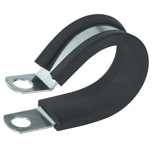 Ancor Products Cush Clamps SS 1/4 403252 - Stainless Steel Cable Clamps for Marine & Automotive Wiring | Secure Cable Management for Boats, RVs & DIY Projects