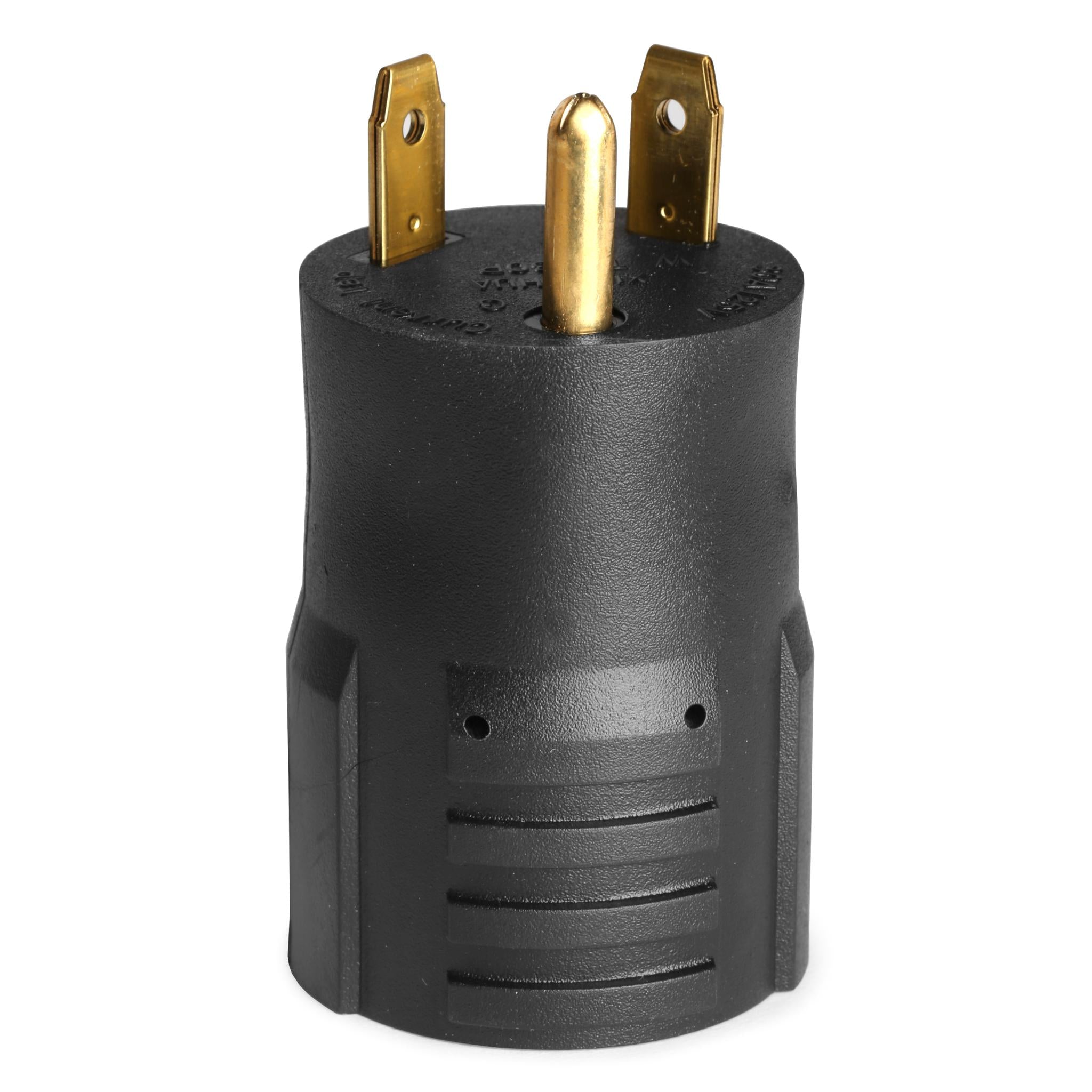 WEN GNA530 TT 30P RV Plug to NEMA L5-30R Twist Lock Outlet Adapter - 120V 30 Amp 3600 Watt Power Converter for Campers, RVs & Outdoor Power Supply