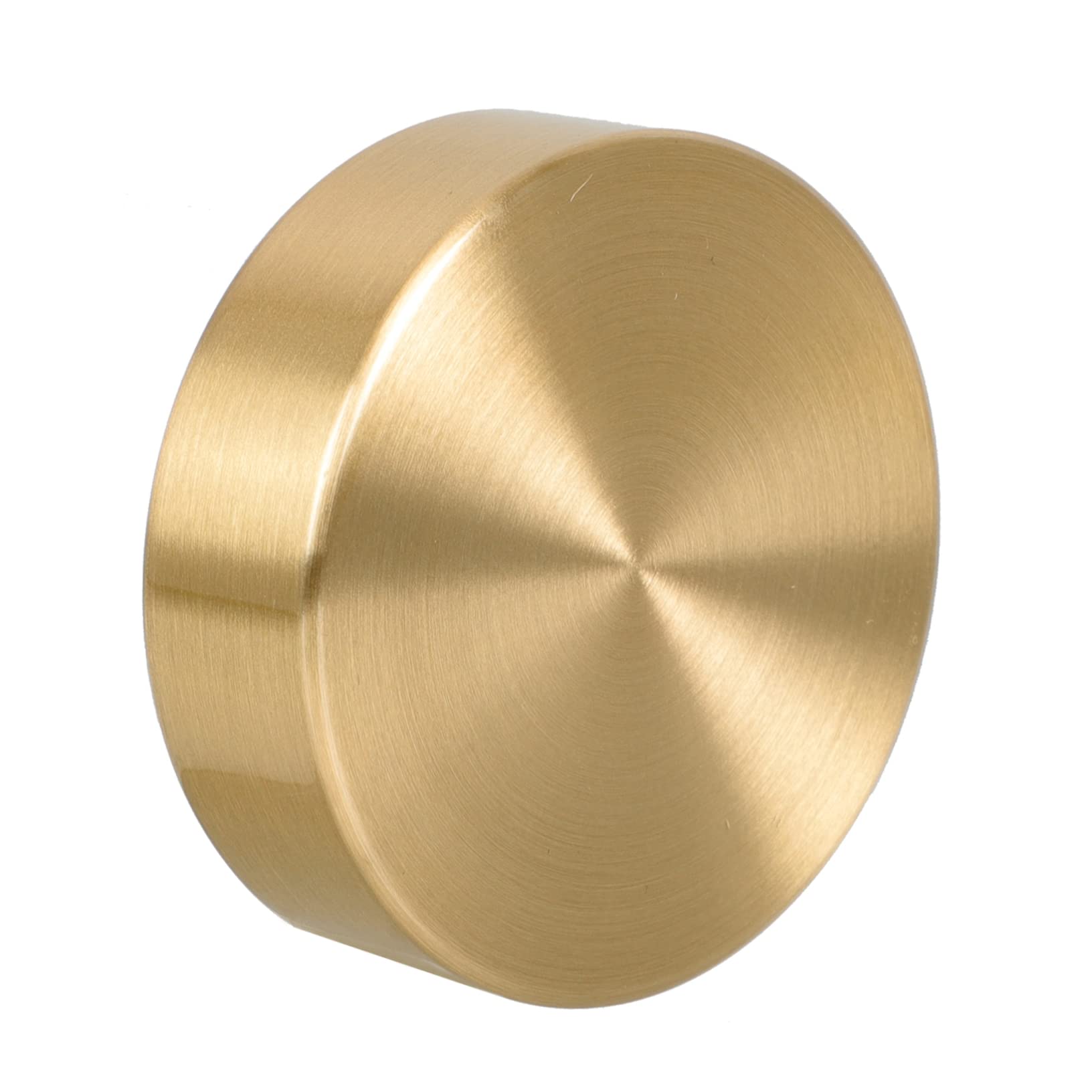4pcs Solid Brass Round Paperweight - Heavy Duty Calligraphy Brush Holder & Letterweight for Painting, Writing, and Office Use - Perfect for Artists, Writers, and Stationery Lovers