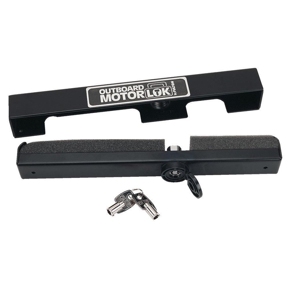 Fulton Outboard Motor Lock - Heavy Duty Marine Security for Boats, Yachts & Watercraft | Anti-Theft Protection for Outdoor & Water Sports Activities