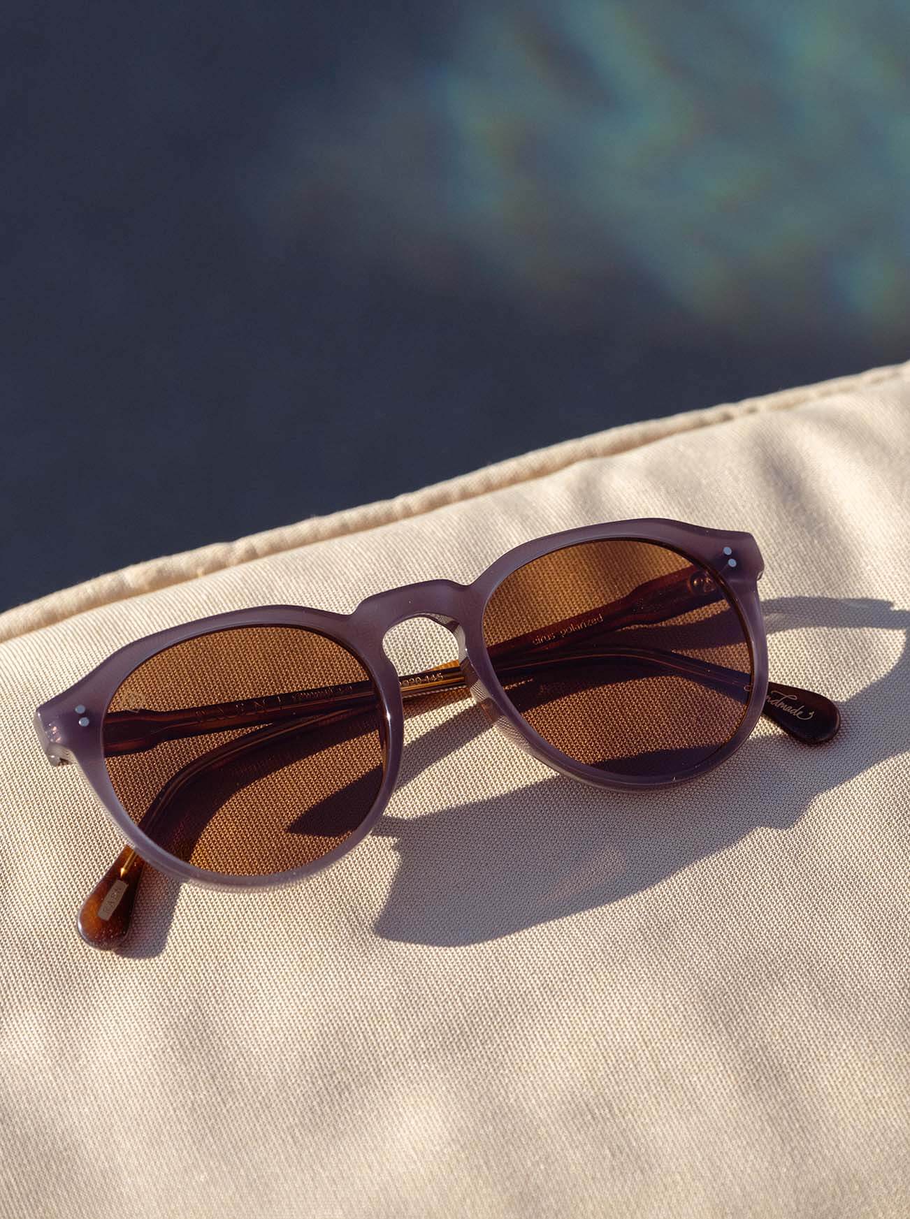 REMMY Cirus Polarized Sunglasses for Men & Women - 52mm UV Protection, Vibrant Brown Lens, Stylish & Durable - Perfect for Driving, Beach, Outdoor Sports & Fashion