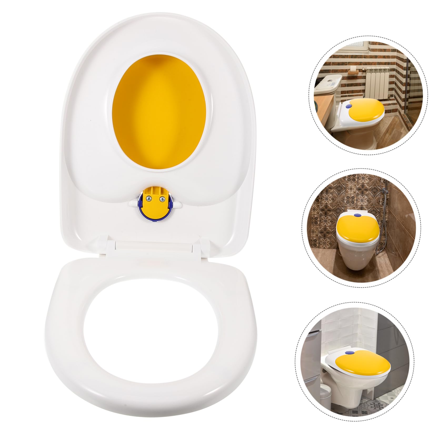 FOYTOKI Sturdy U-Shaped Potty Training Seat for Toddlers - Easy Installation for Boys & Girls - Perfect for Home, Travel & Daycare Use