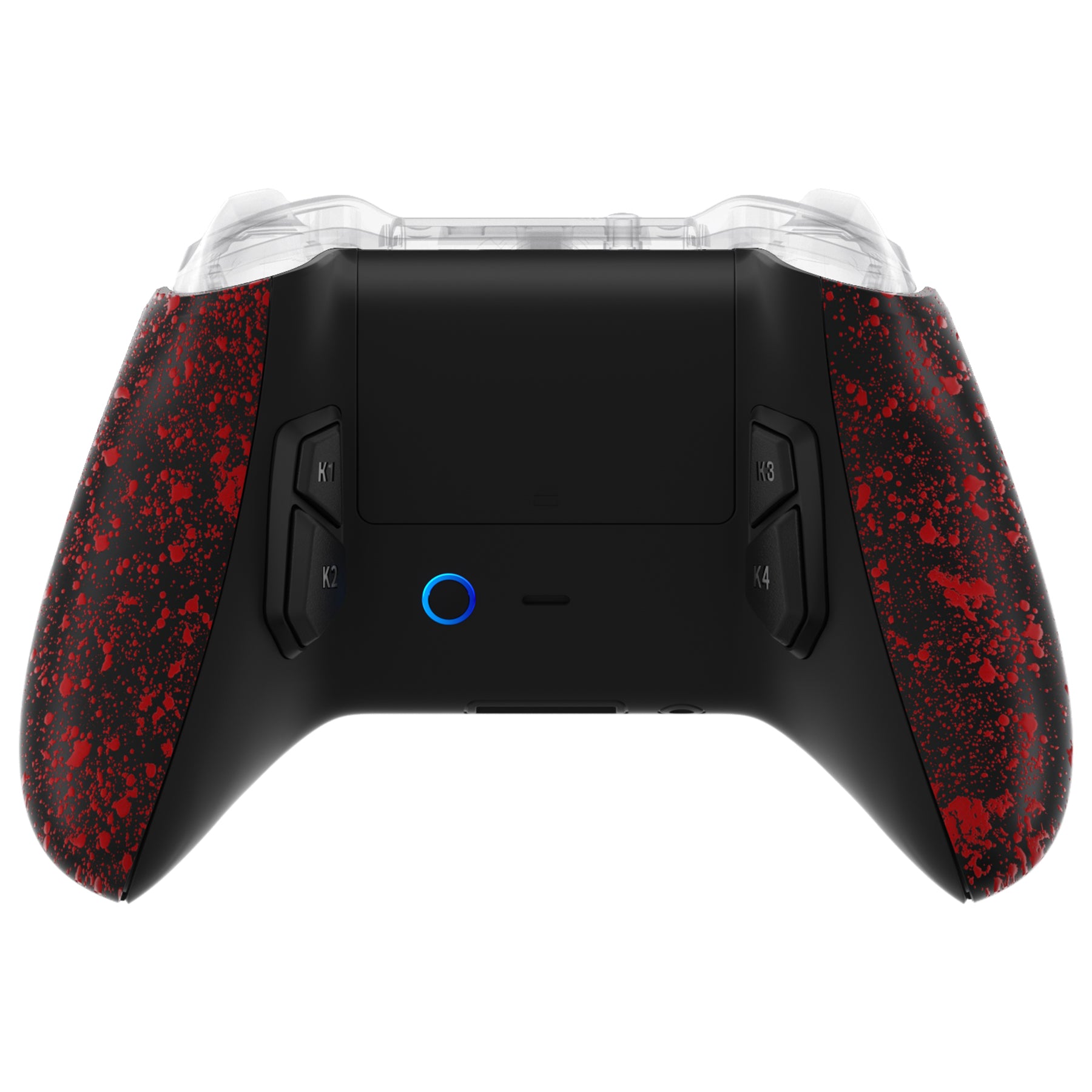 eXtremeRate VICTOR S Remap Kit for Xbox One S/X Controller - Textured Red Back Buttons (PDXSP003) | Custom Gaming Setup for FPS & Competitive Play