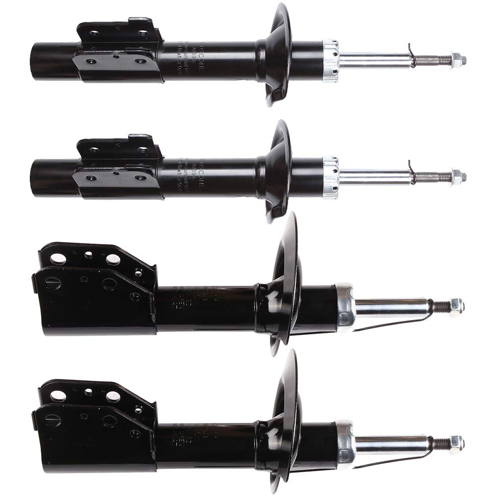 SCITOO Complete Shock Absorber Kit - Compatible with 1999-2014 Chevy Silverado 1500, 2001-2014 Silverado 2500, 2001-2013 Silverado 3500 - Heavy Duty Suspension Replacement for Smooth Ride - Perfect for Off-Roading, Towing & Daily Driving