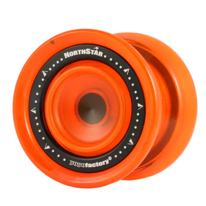 YoYoFactory Northstar Professional Finger Spin Yo-Yo - Perfect for Beginners & Advanced Players - Great for Tricks, Competitions & Stress Relief