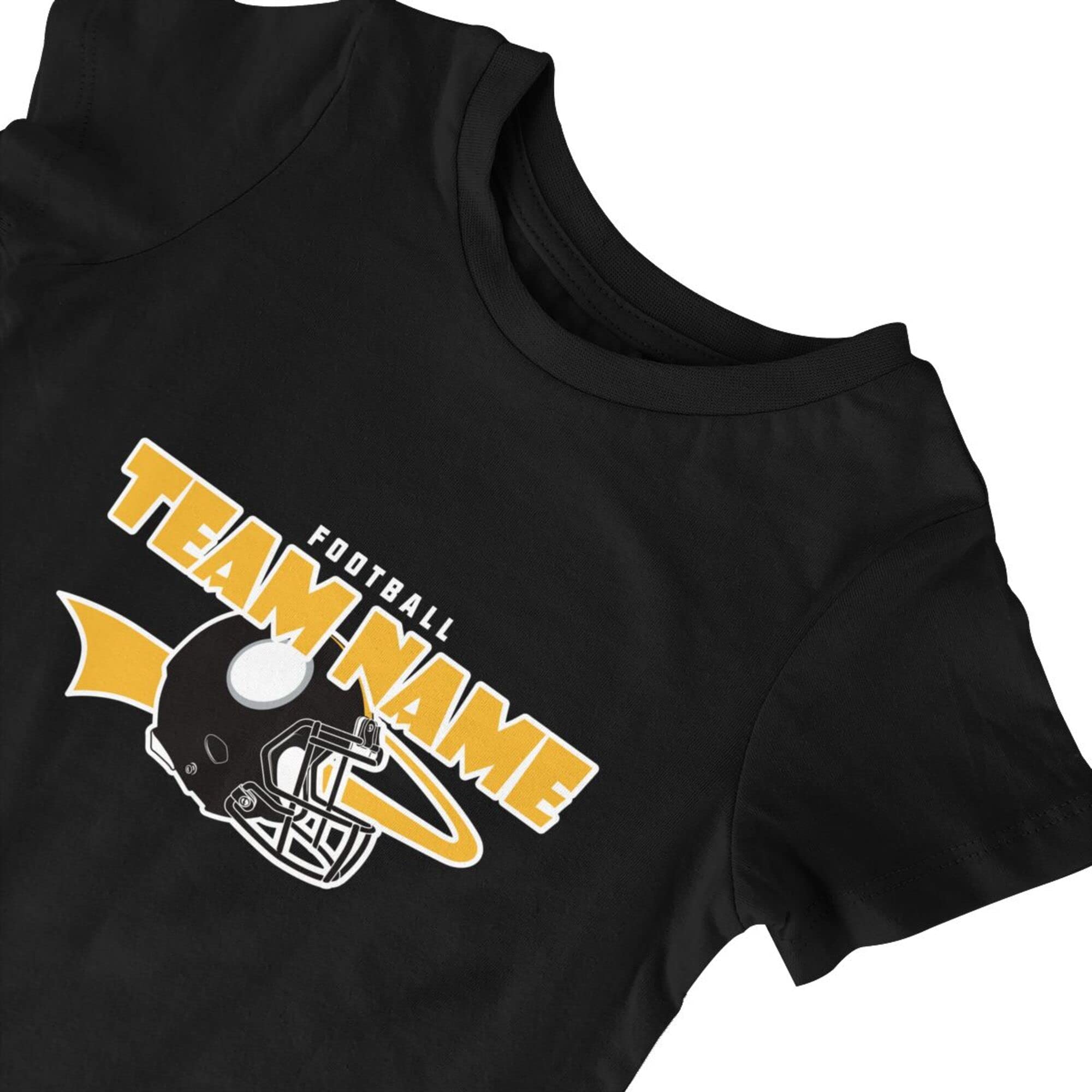 ANTKING Custom Baby Bodysuit with Name & Number - Soft Cotton Infant Onesie for Boys & Girls | Perfect Baby Shower Gift & Newborn Outfit for Pittsburgh Fans