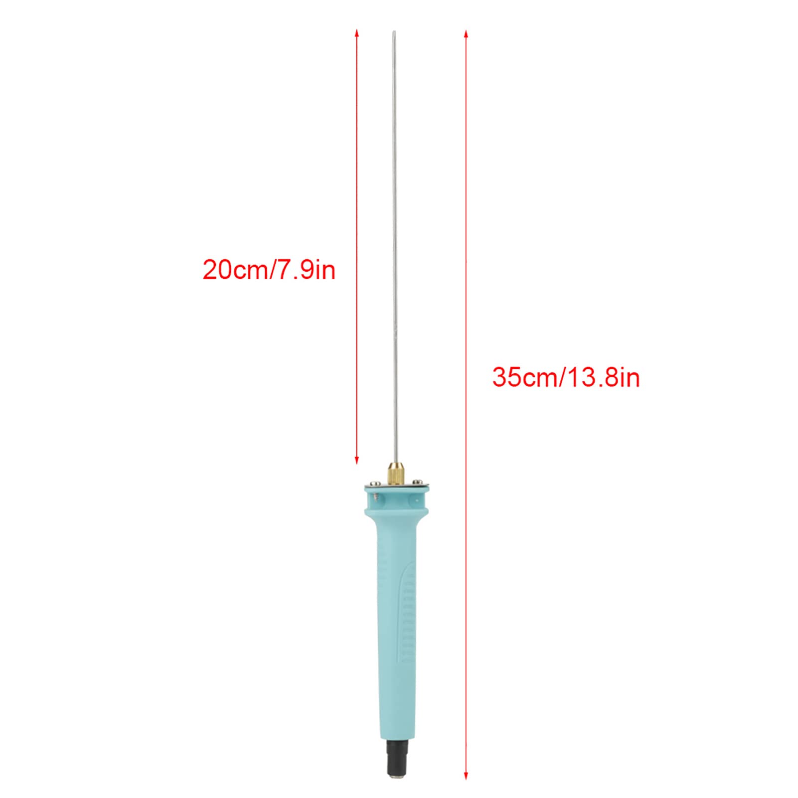 Electric Foam Cutter Pen - 12V 2A Handheld Polystyrene Cutting Tool Kit for DIY Arts & Crafts, Engraving, Model Making - Perfect for Foam Sculpting, Cosplay Props & Home Decor (20cm)