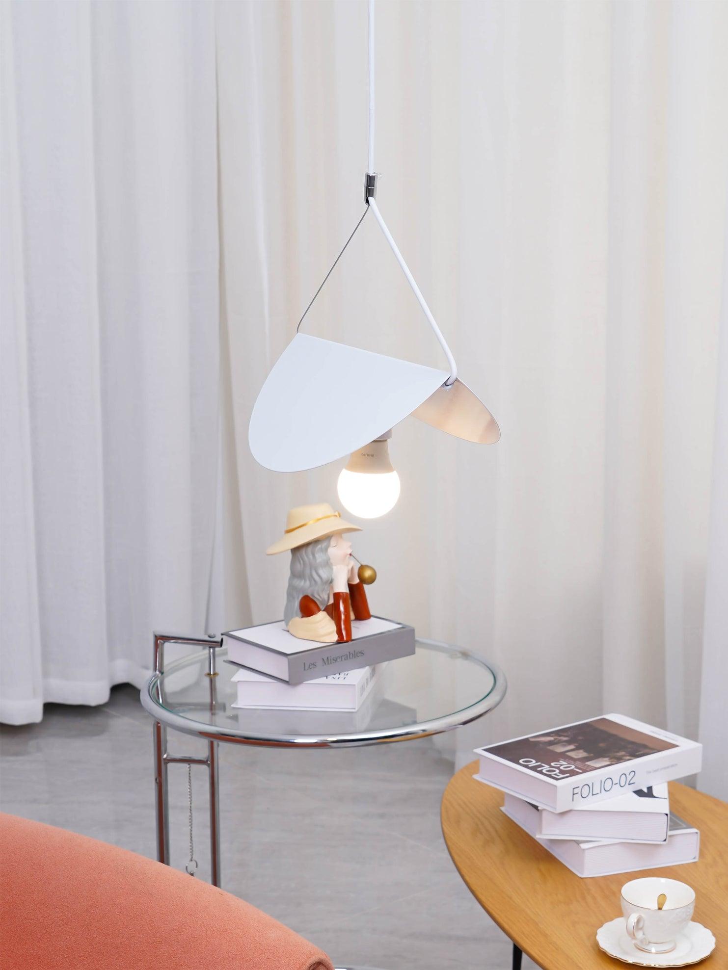 Modern Glider Pendant Light - Sleek Hanging Fixture for Kitchen Island, Dining Room & Bedroom - Adjustable Height LED Chandelier with Industrial Design