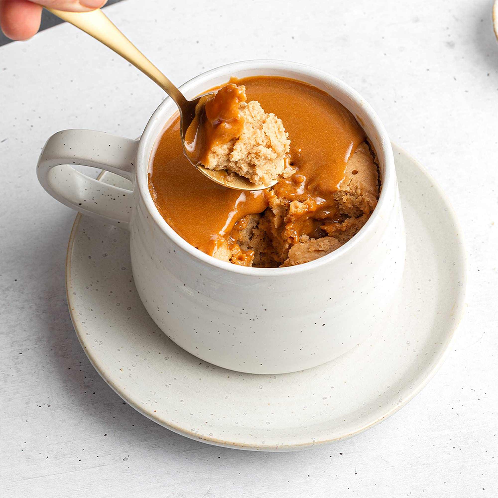 Protein Works Protein Mug Cake - Salted Caramel Flavor | High Protein & Fiber Dessert Mix (500g) | Perfect for Post-Workout Recovery & Healthy Snacking