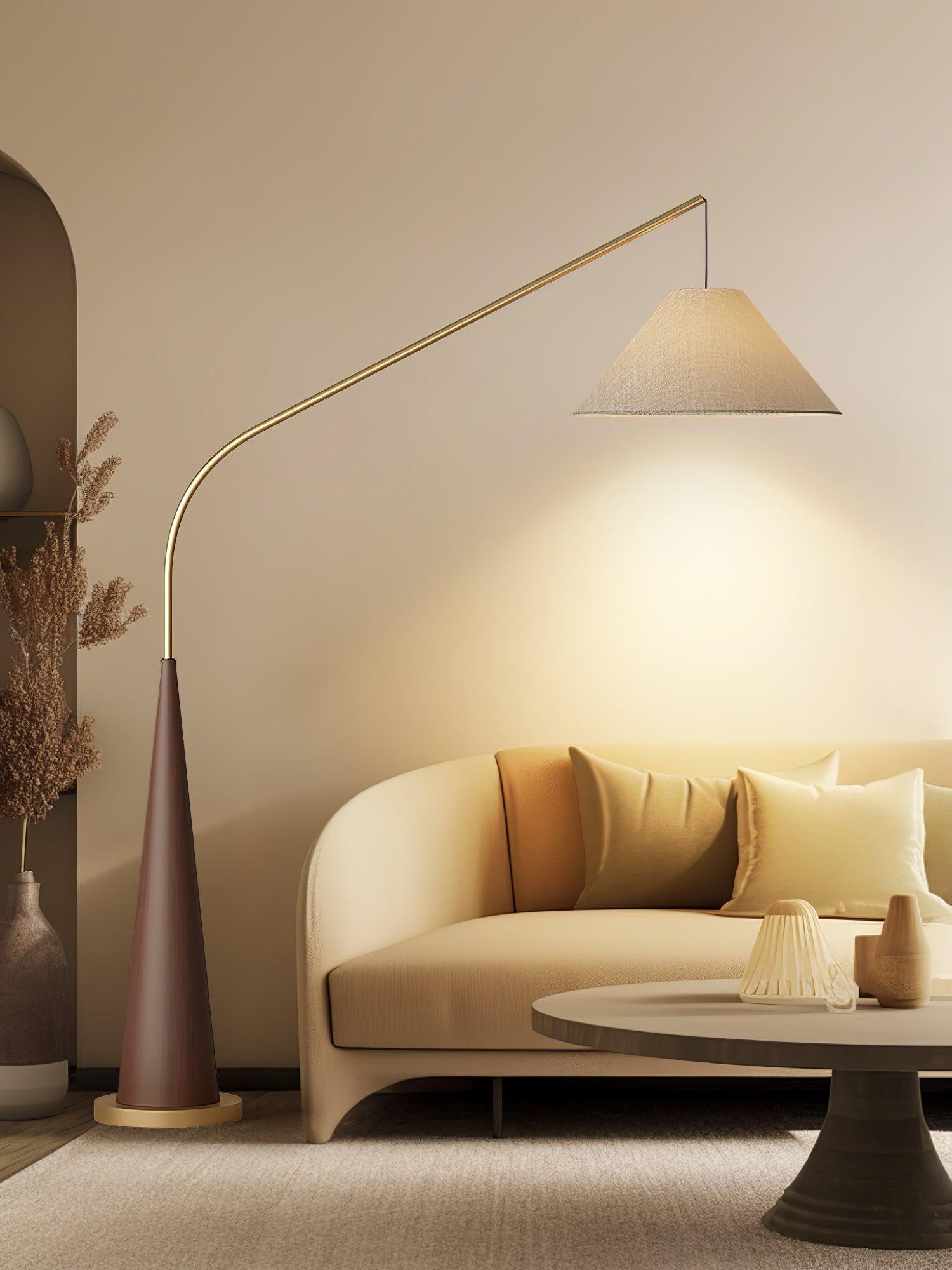 Gibson Arc Floor Lamp - Modern Adjustable LED Light for Living Room, Bedroom & Office - Perfect for Reading, Working & Ambient Lighting