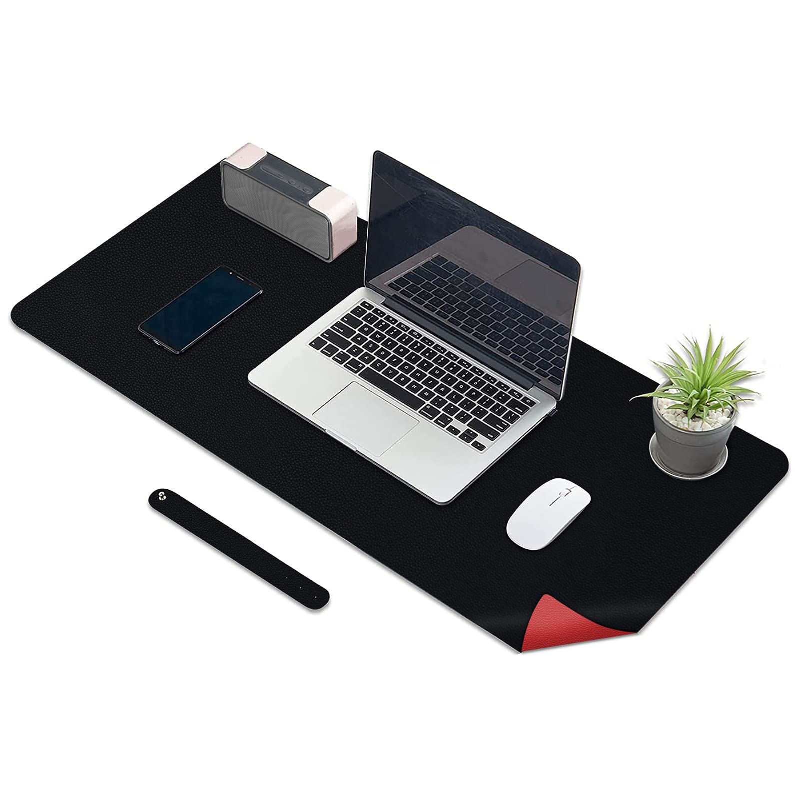 Premium PU Leather Desk Pad Protector - 47.2