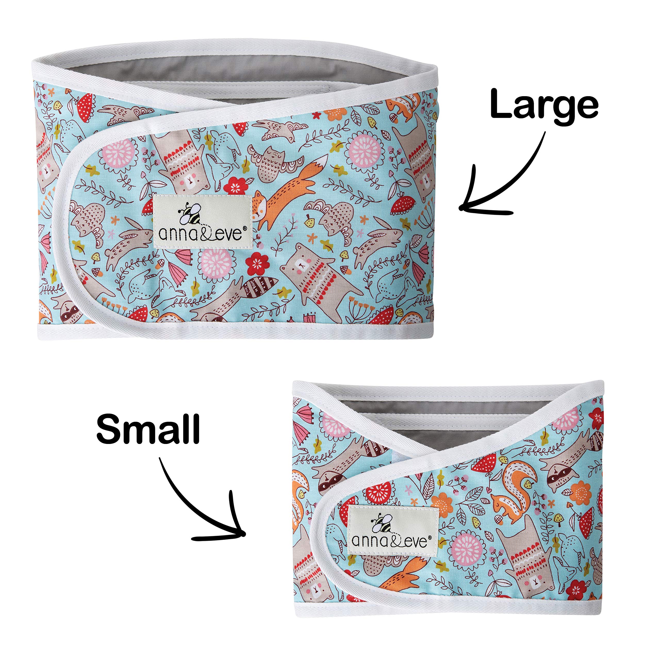 Anna & Eve® Swaddle Strap® - Original Arms-Only Adjustable Baby Swaddle for Newborns & Infants (0-6 Months) | Secure Sleep Solution for Better Rest & Reduced Startle Reflex | Perfect for Nursery, Daycare & Travel