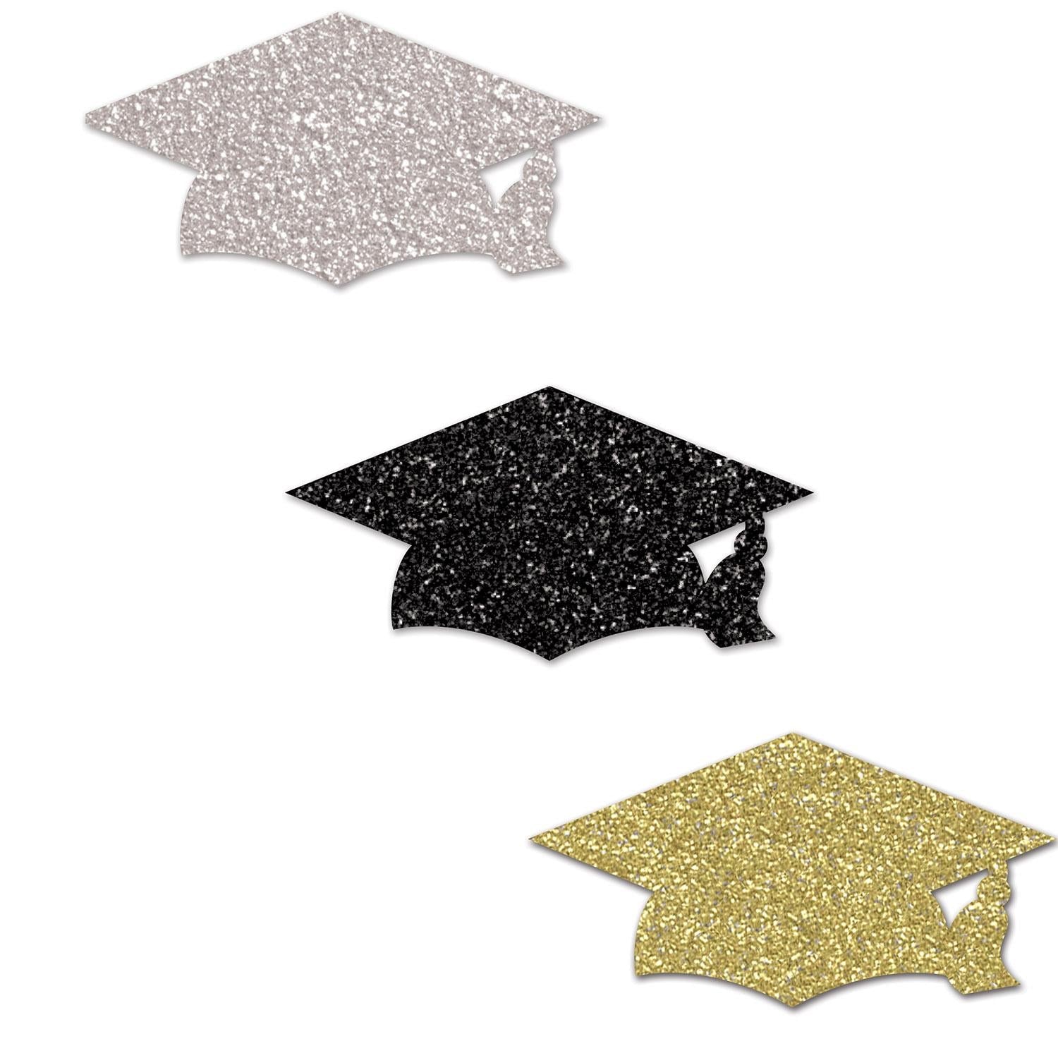 Beistle 12 Pack Graduation Party Deluxe Sparkle Confetti - 0.5 Oz per Package - Perfect for Graduation Decorations, Party Supplies & Celebration Events