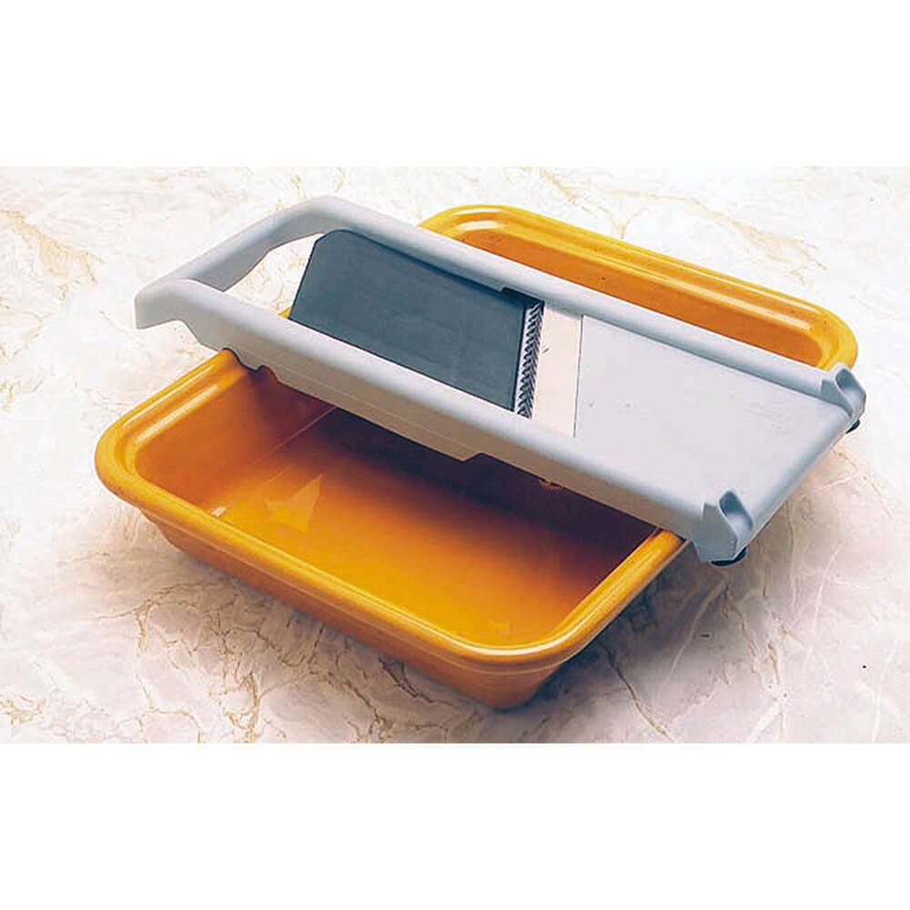 Matfer Bourgeat Mandoline 1000 Complete Set - 5-Piece Professional French Mandoline Slicer for Kitchen | Perfect for Slicing Vegetables, Fruits & Cheese | Ideal for Home Chefs & Restaurants