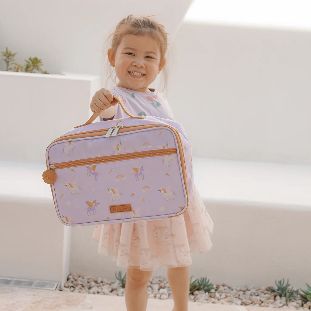 Premium Unicorn Insulated Lunch Bag for Kids - Leakproof & Reusable Thermal Food Container - Perfect for School, Work, Picnics & Outdoor Activities