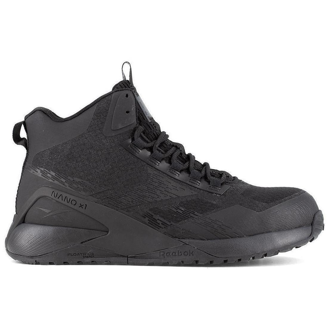 Nano X1 Adventure Composite Toe Athletic Work Boots for Men - Lightweight Safety Shoes for Construction, Hiking & Outdoor Work - Black
