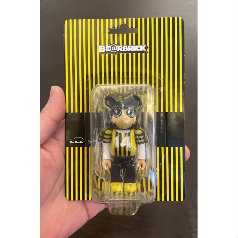 Limited Edition Medicom Be@rbrick 100% - The Beetle x Yoho Collaboration - Rare Collectible Vinyl Art Toy for Display & Gifting