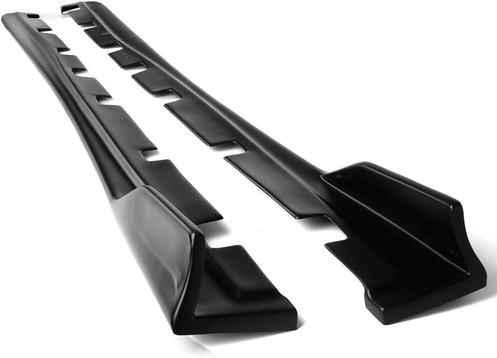 2014-2020 Lexus IS250 IS300 IS350 AS Style Side Skirts - Unpainted Matte Black PP Material for Enhanced Aerodynamics & Sporty Look | Perfect for Car Enthusiasts & Performance Upgrades