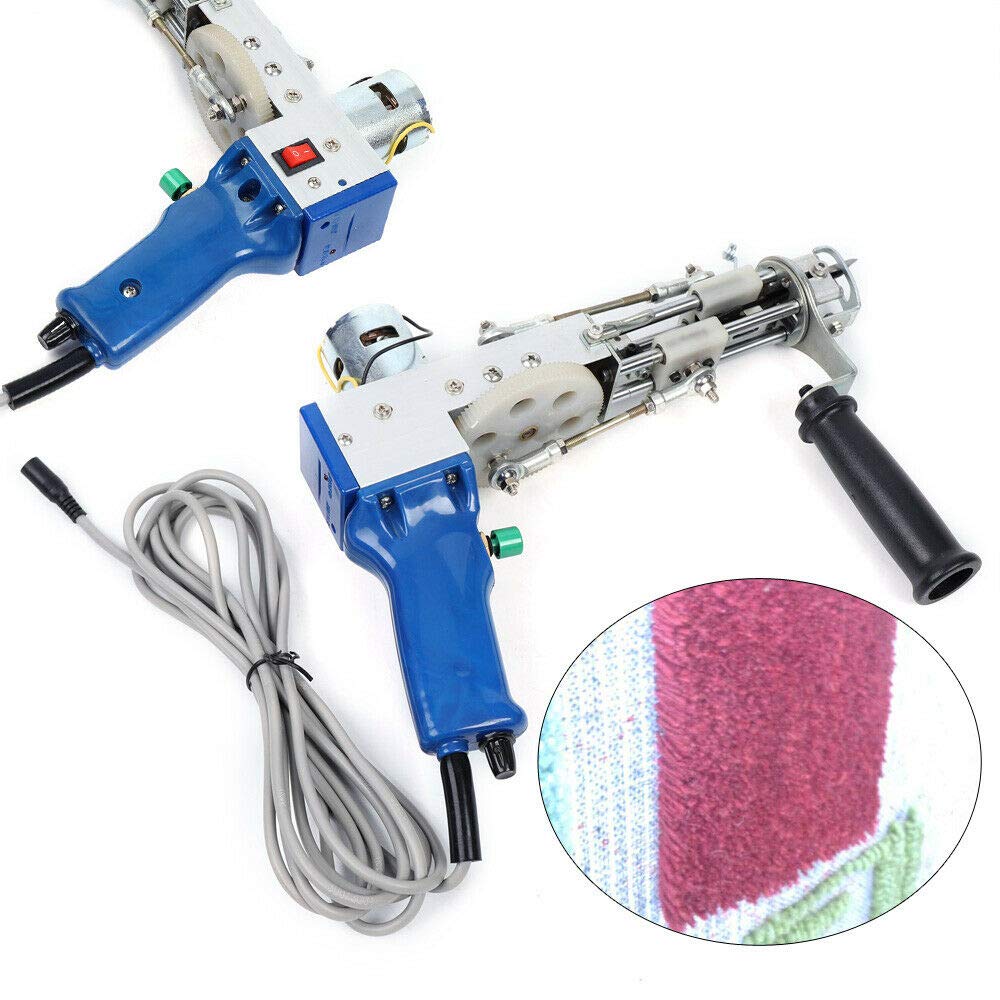 Electric Carpet Tufting Gun - Handheld Tufting Tool for DIY Rug Making, High-Speed Carpet Weaving Machine - Perfect for Home Decor, Craft Projects & Custom Rug Creation