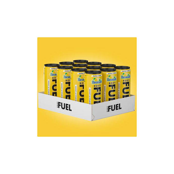 Applied Nutrition Body Fuel Energy Drink - 12 Pack (330ml Each) | Boost Performance & Focus | Perfect for Workouts, Sports & Daily Energy