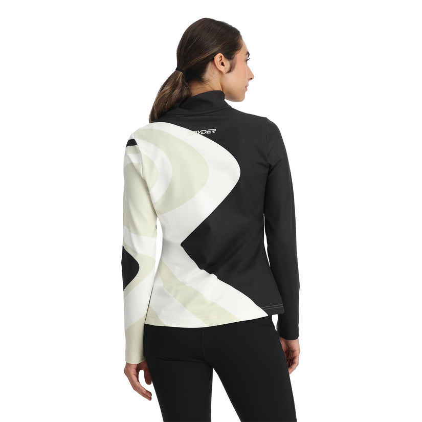Spyder Women's Chute Turtleneck Sweater 2025 - Warm Winter Pullover for Skiing, Snowboarding & Outdoor Activities