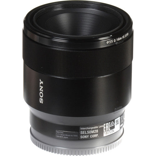 Sony FE 50mm f/2.8 Macro Lens for Full Frame Mirrorless Cameras - Professional Macro Photography for Jewelry, Flowers & Product Shots