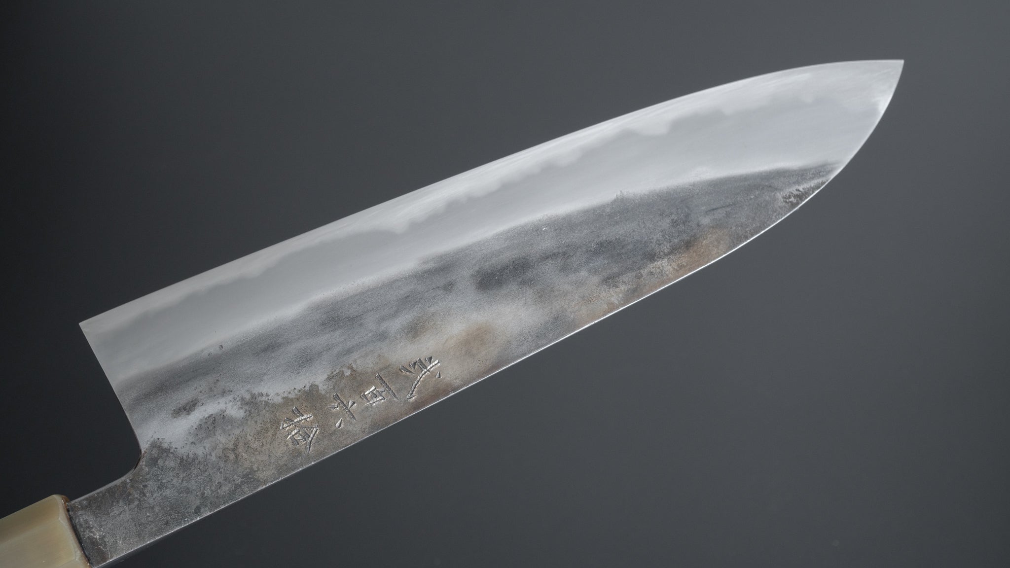 Premium Jiro Tsuchime Wa Gyuto 225mm Japanese Chef Knife with Taihei Tagayasan Handle - Perfect for Sushi, Meat Slicing & Professional Kitchen Use