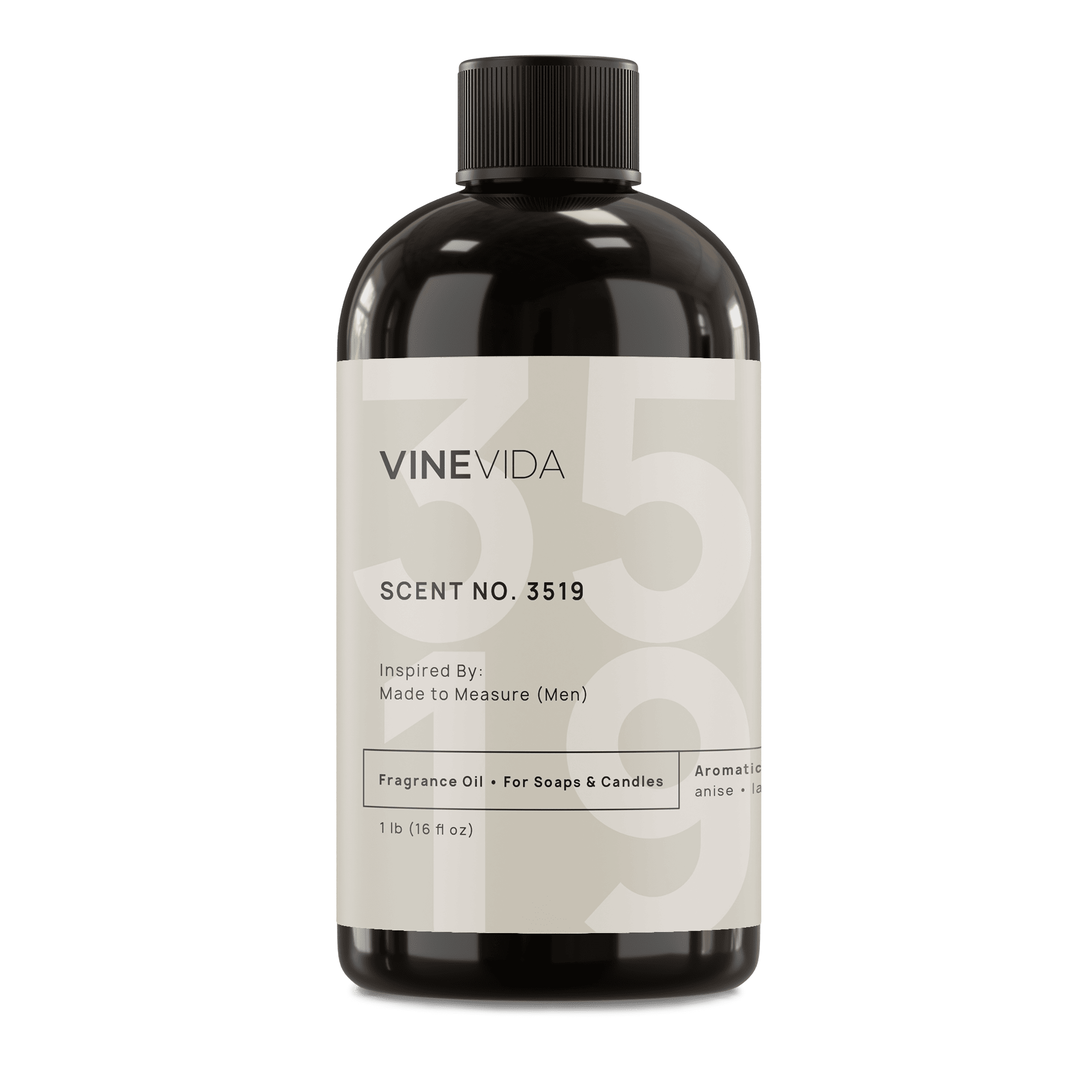 Premium NO. 3519 Fragrance Oil for Handmade Soaps, Candles & Diffusers - Gucci Made to Measure for Men Inspired Scent - Perfect for DIY Crafts, Home Aromatherapy & Gift Making