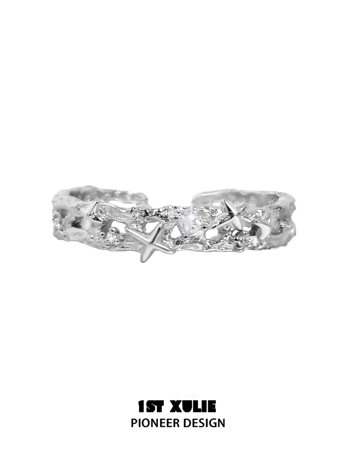 Silver Angel S925 Sterling Silver Broken Cross Ring™ - Gothic Jewelry for Women & Men, Perfect for Halloween, Punk Fashion & Alternative Style