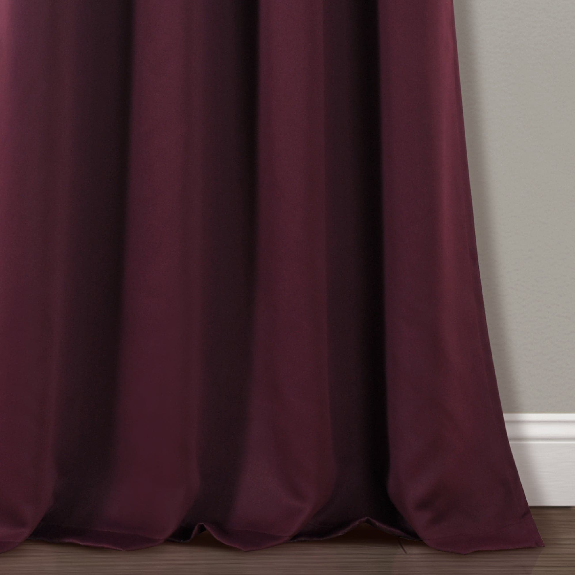 Thermal Insulated Blackout Curtains for Bedroom - Noise Reducing Grommet Window Panels Set, Energy Saving & Light Blocking for Home, Office, Nursery - 2 Panels (52x84 Inches, Black)