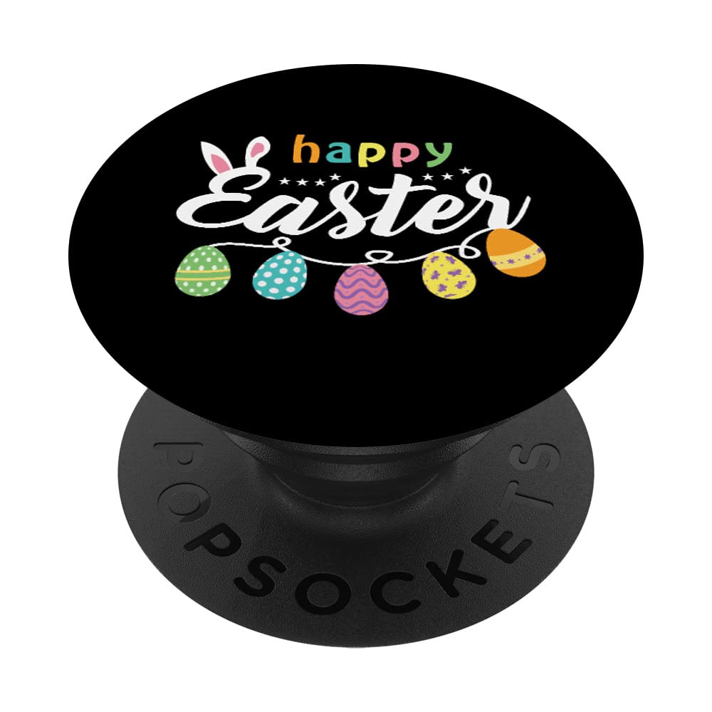 Easter Bunny Spring Egg Hunting PopSockets Adhesive PopGrip - Reusable Phone Stand & Grip for iPhone, Samsung - Perfect for Easter Egg Hunts, Spring Celebrations & Everyday Phone Protection