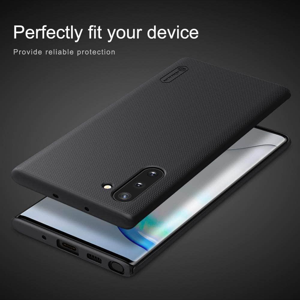 Nillkin Frosted Shield PC Back Cover for Samsung Galaxy Note 10 Plus A90 A80 A70 A60 A50 A40 A30 A20e - Durable Protective Phone Case for Everyday Use & Travel