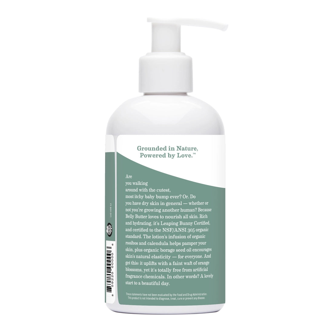 Earth Mama Organics Belly Butter - Organic Pregnancy Stretch Mark Cream for Moms | Safe, Natural Moisturizer for Dry Skin During & After Pregnancy | Perfect for Prenatal & Postpartum Care