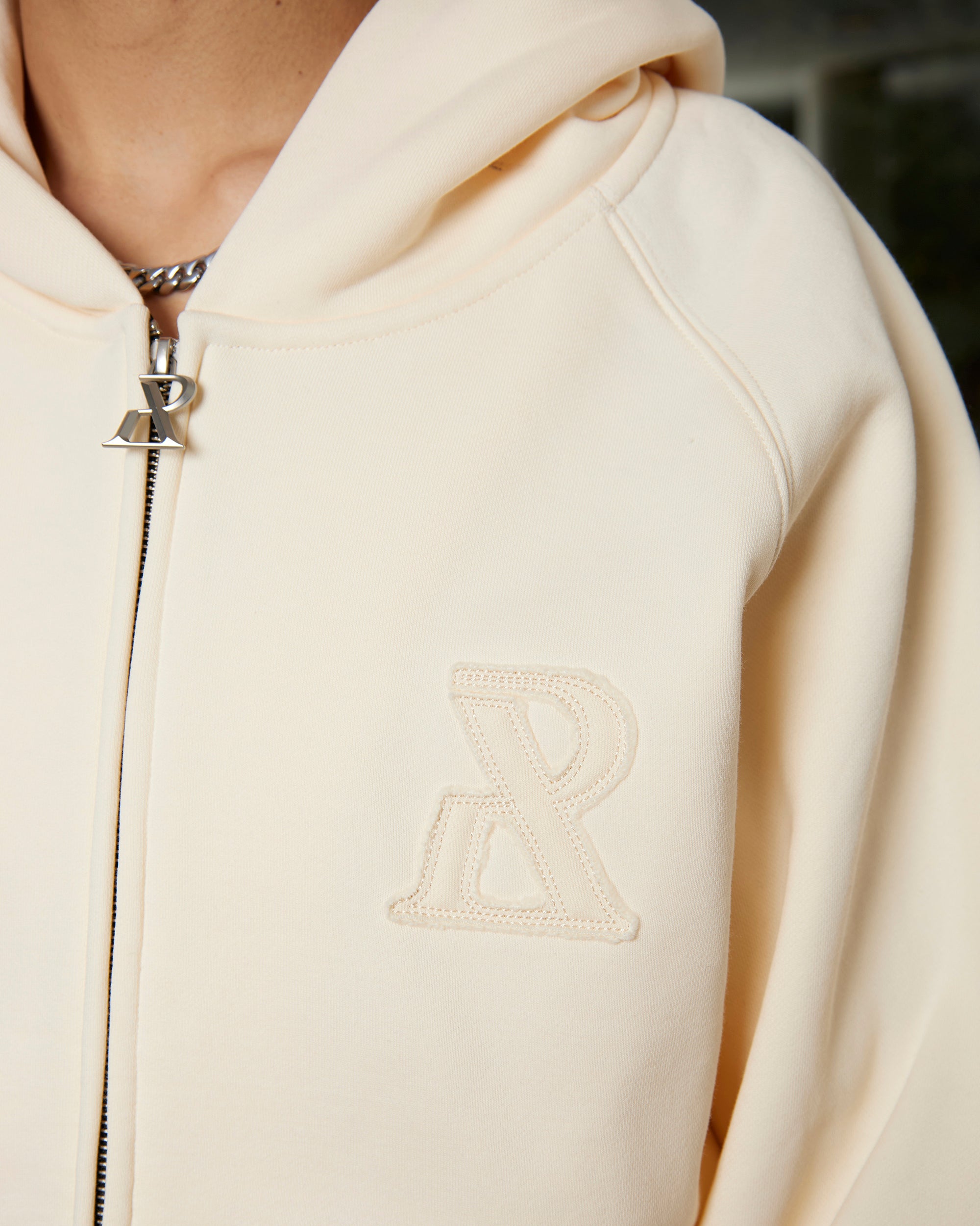 SSS Realism Legacy Zip Hoodie Cloud - Stylish & Comfortable Men's Pullover for Casual Wear & Outdoor Activities