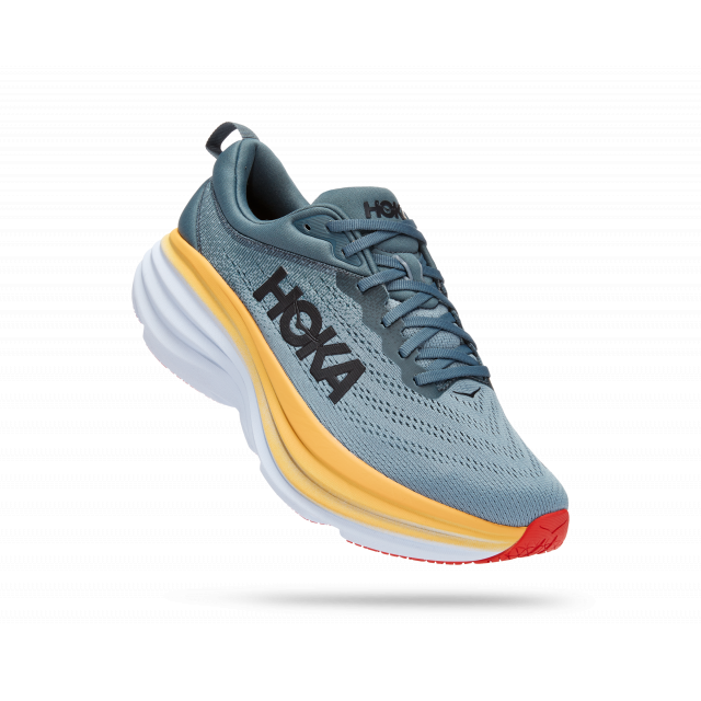 HOKA Bondi 8 Running Shoes for Men & Women - Cushioned Comfort for Long Distance, Walking & Everyday Wear - Best for Jogging, Gym Workouts & Casual Use