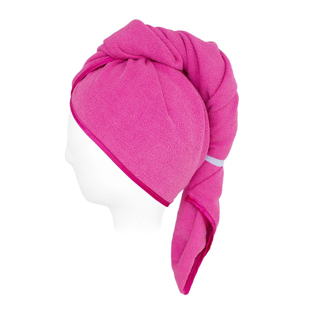Ugly Swan Unicorn Microfiber Hair Towel - Soft & Absorbent Pink Hair Wrap for Women & Girls - Perfect for Post-Shower, Salon & Travel Use