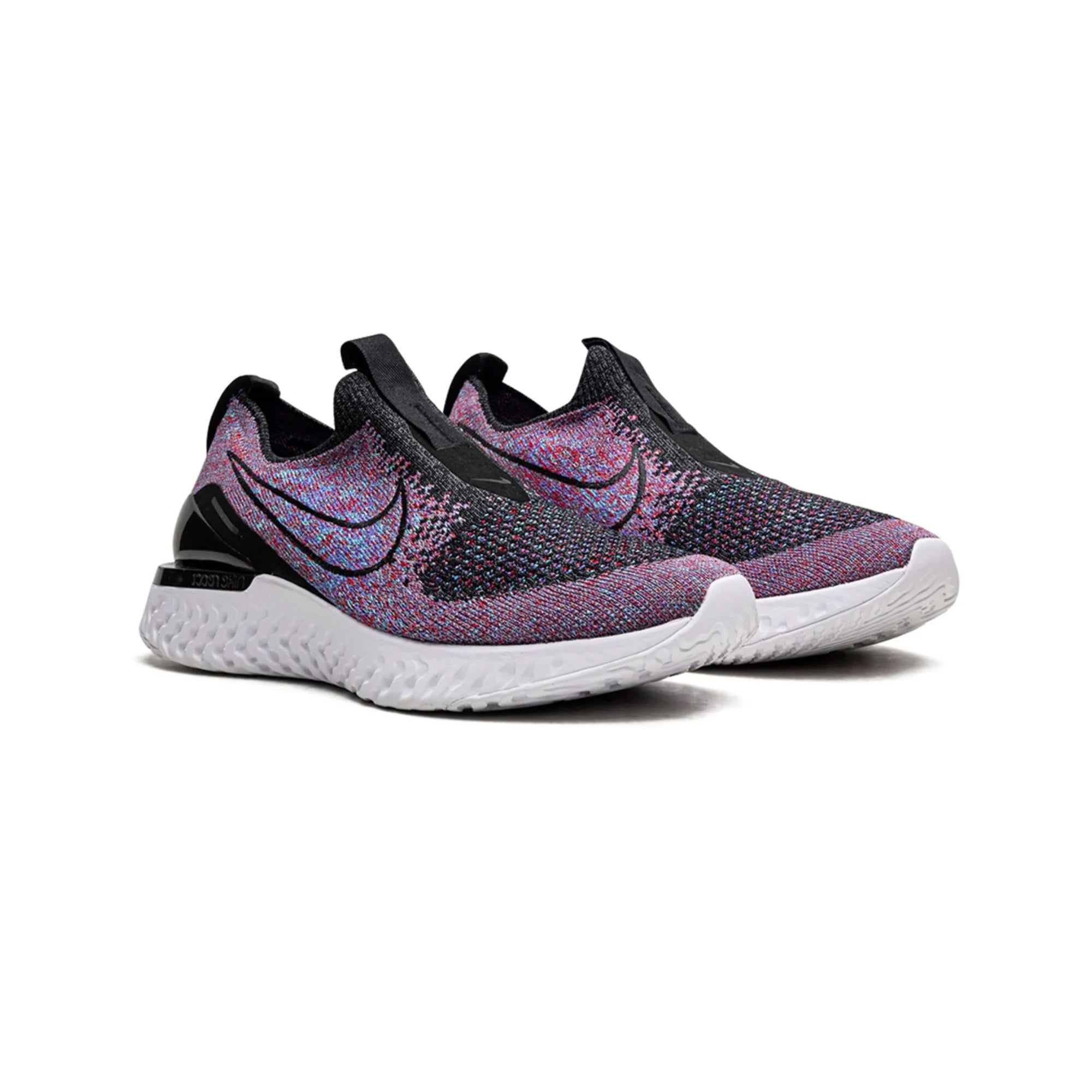 Nike Epic Phantom React Flyknit Running Shoes for Women - Black/University Red/Hyper Jade (2019) | Lightweight Cushioned Sneakers for Gym, Jogging & Everyday Wear