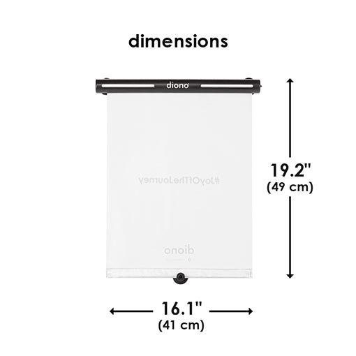 Diono Premium Car Sun Shade for Windshield - Heat Blocking UV Protection for Cars, SUVs & Trucks - Keep Your Vehicle Cool in Summer Parking
