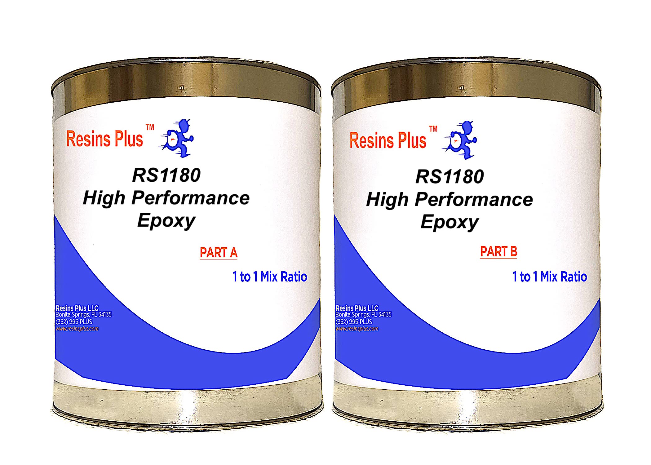 High Performance Epoxy Resin Kit - 2 Gallon | UV & Abrasion Resistant Garage Floor Coating | Concrete, Cement, Wood & Countertop Sealant | Professional Finish in Light Blue | Ideal for DIY Projects, Home Renovations & Commercial Spaces