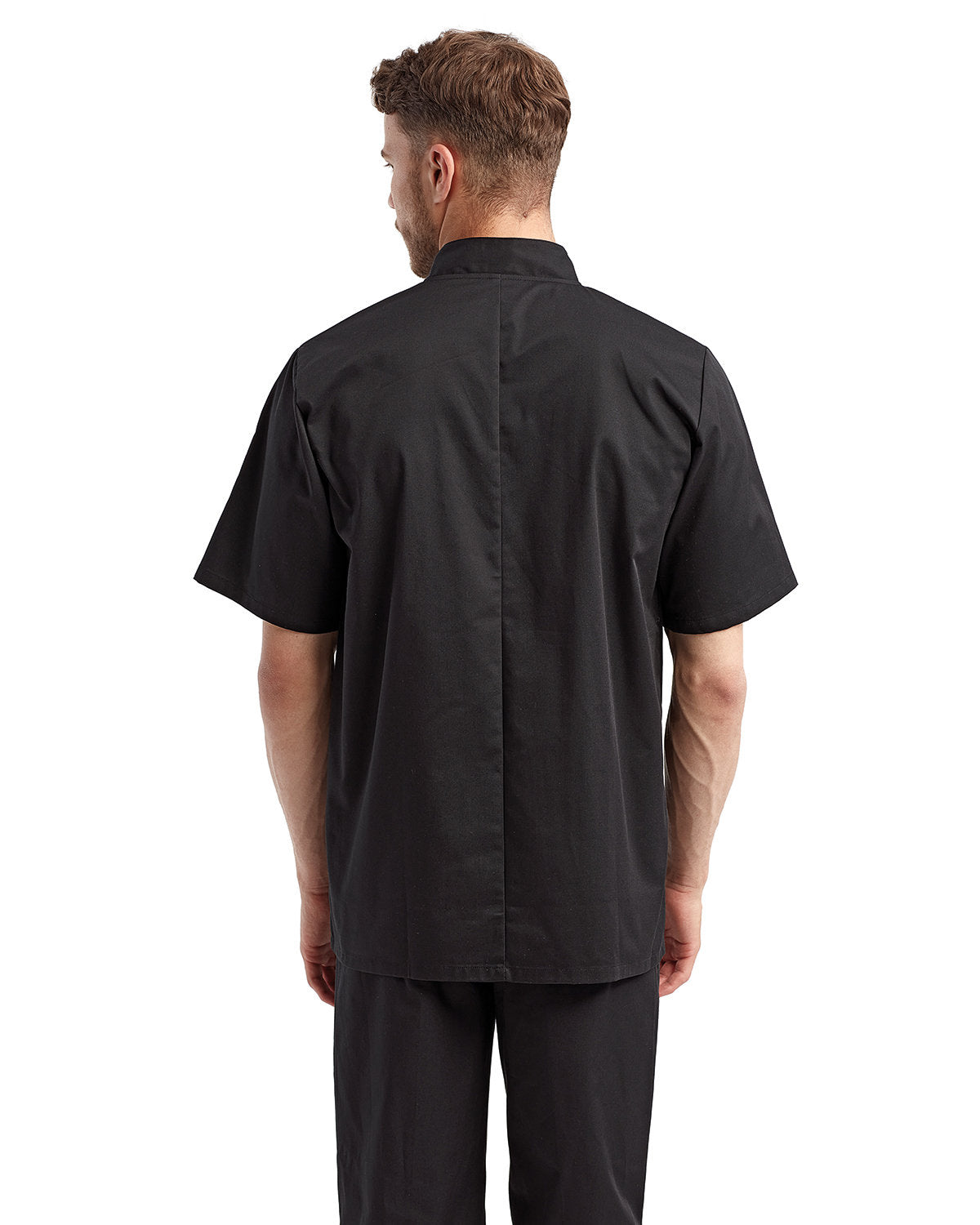 Reprime RP656 Unisex Short Sleeve Chef Coat - Eco-Friendly Recycled Polyester for Professional & Home Cooking - Restaurant Kitchen & Culinary School Apparel