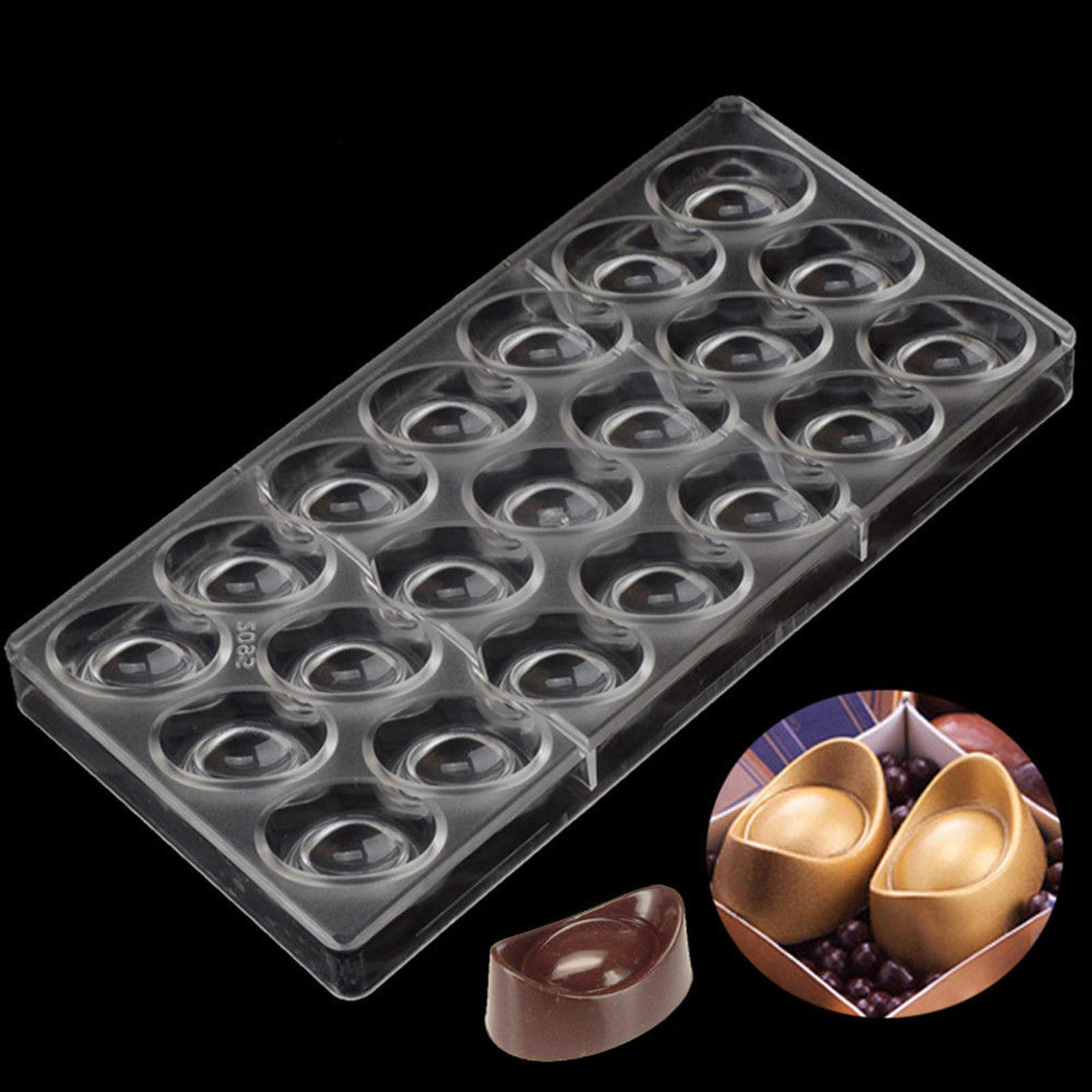 Premium Polycarbonate Chocolate Mold for Bars - Baking & DIY Gifts
