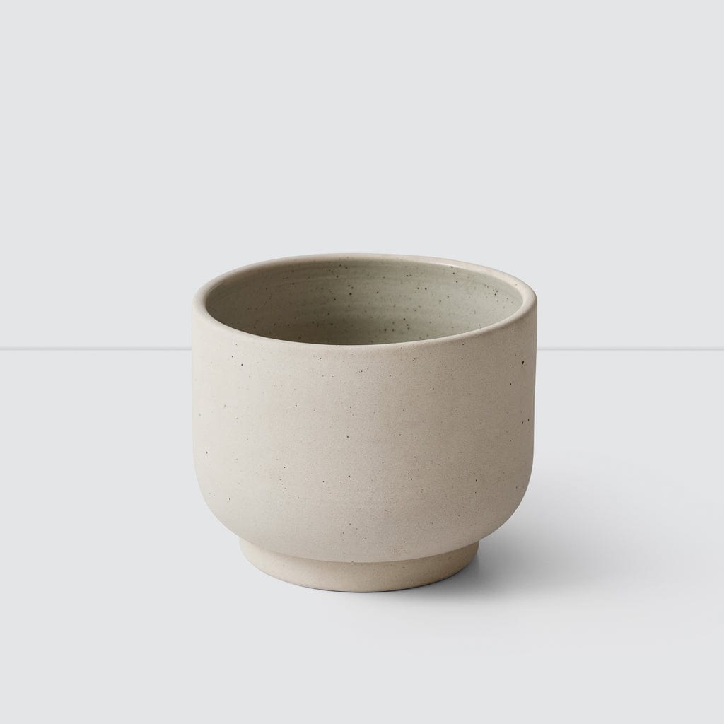 Paseo Tabletop Planter - Modern Ceramic Flower Pot for Succulents, Herbs & Small Plants | Perfect for Home, Office & Indoor Decor