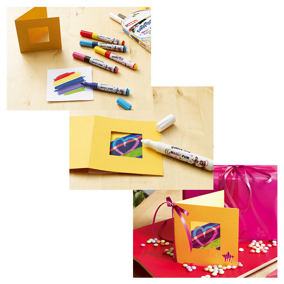 edding Funtastics Magic Fun Set - 24 Vibrant Color Markers for Kids Creative Drawing & Coloring | Perfect for School Projects, Art Classes & Home Crafting